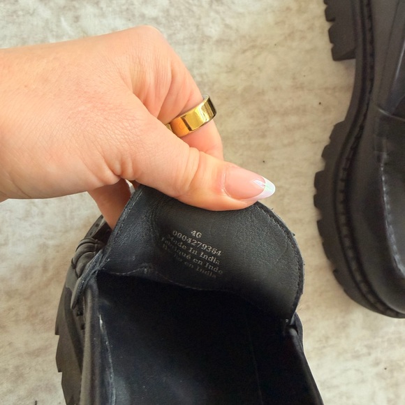 NEW Free People Lyra Lug Sole Loafer- Women's Classic Slip-On - Picture 8 of 9